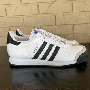 Adidas Originals Samoa Men’s Running Shoe Athletic Sneakers White Trainers Sz 12
